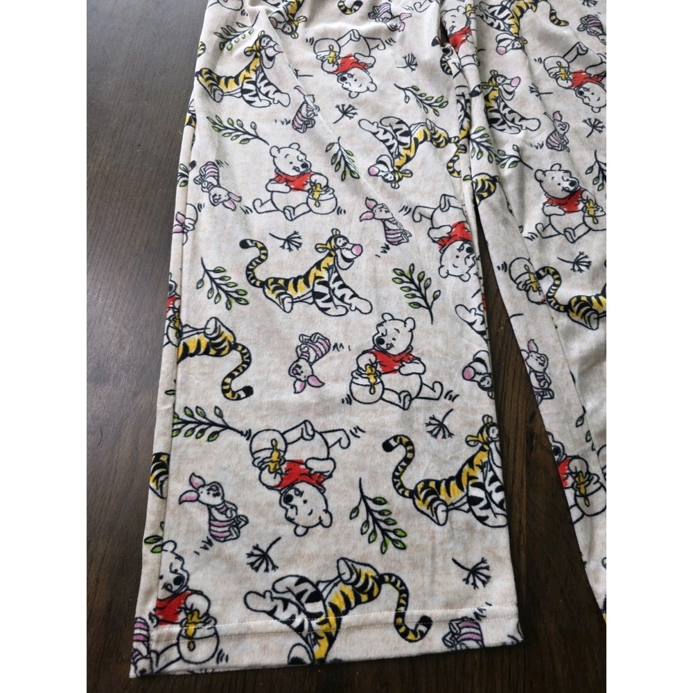 WINNIE THE POOH DISNEY Fleece Pajama Lounge PJ Pants SIZE XL - Picture 4 of 14